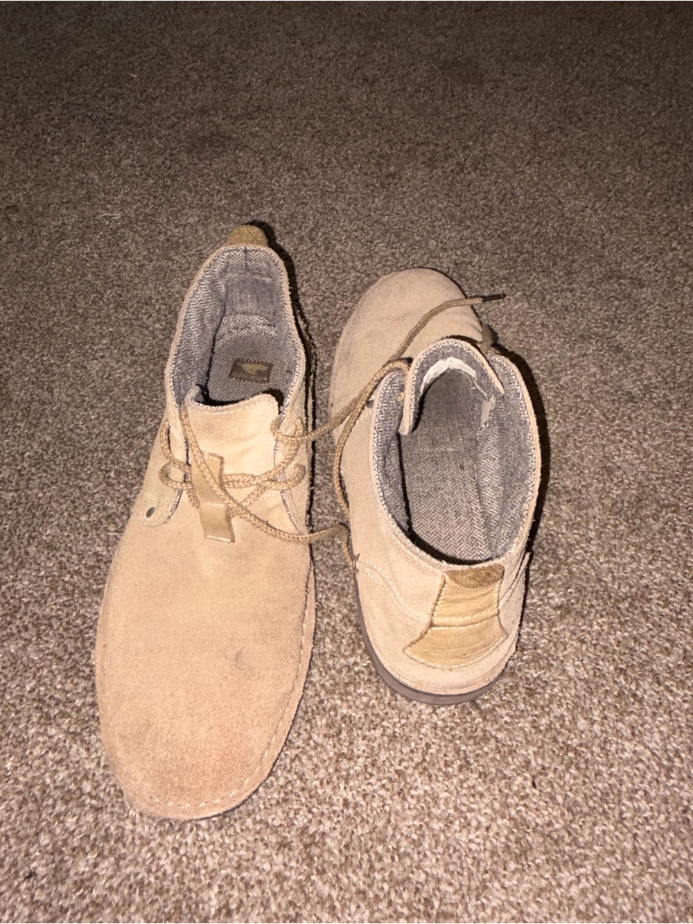 Rocket Dog Men's Suede Chukka Boots in Light Brown